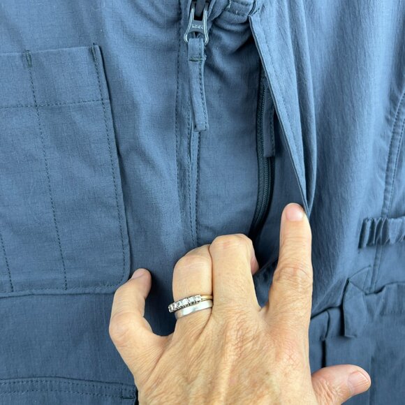 Duluth Heirloom Gardening Utility Cargo Vest in Charcoal Gray Size XL #14752 - Picture 7 of 12